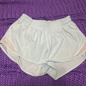 Light blue hottie hot lululemon shorts